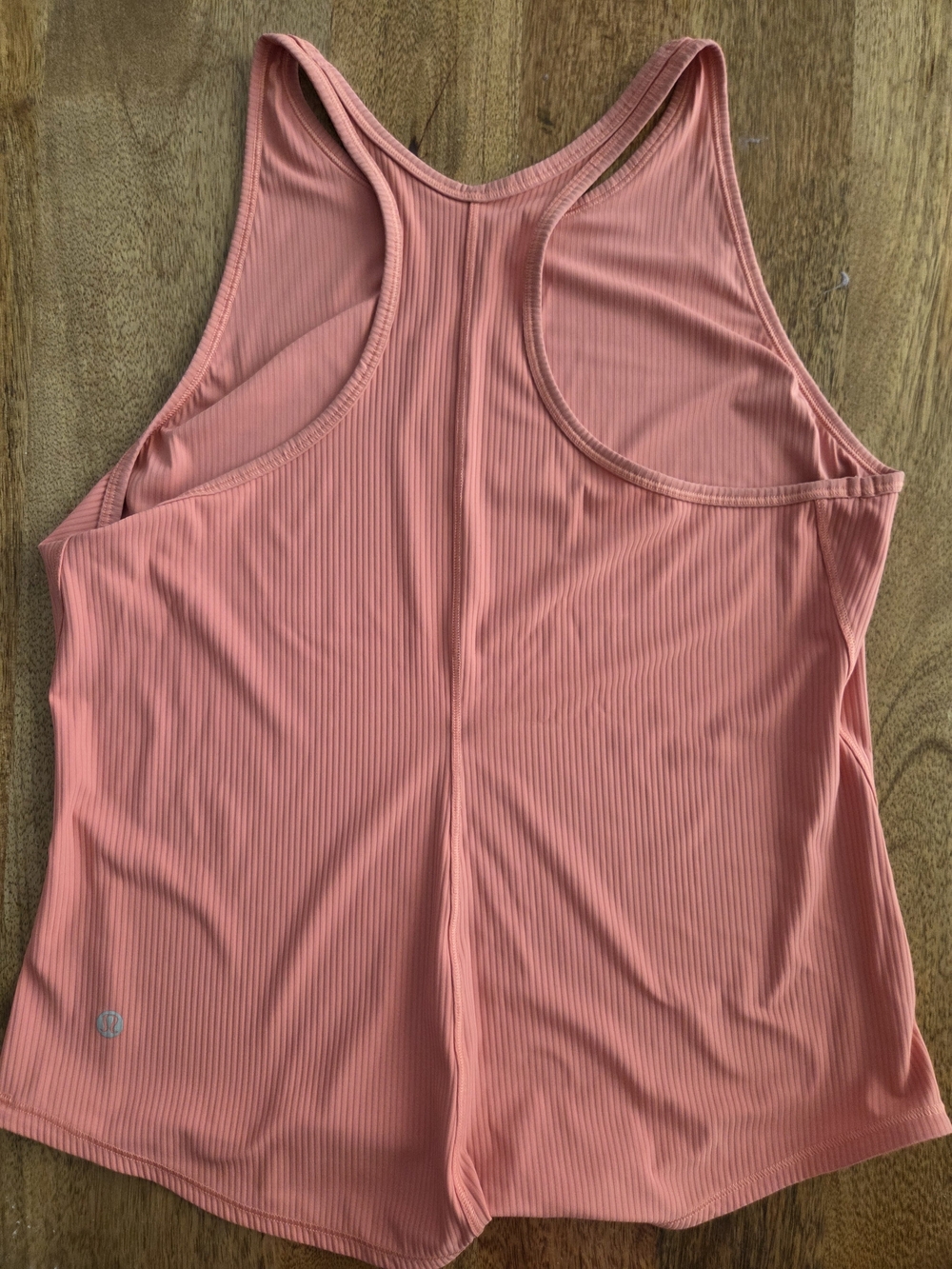lululemon athletica Ribbed Racerback Tank Top - Coral Pink